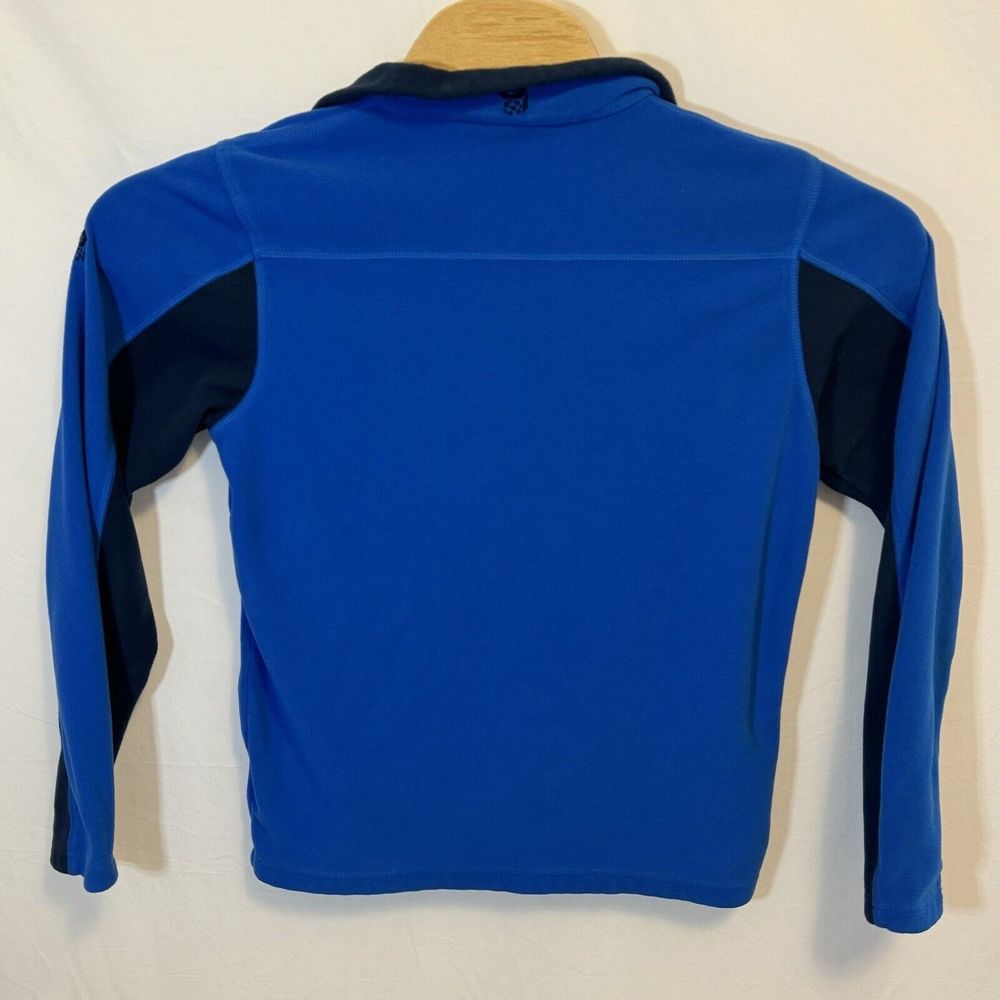 Mountain Hardwear 1/2 Zip Mens Small Pullover Fleece Blue Long Sleeve - Picture 8 of 8